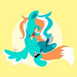 Size: 3500x3500 | Tagged: safe, artist:fizzlefer, oc, oc only, pegasus, pony, high res, solo