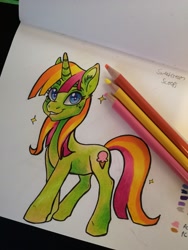 Size: 1536x2048 | Tagged: safe, artist:art_alanis, sweetcream scoops, pony, g4, solo