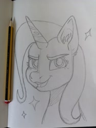 Size: 1536x2048 | Tagged: safe, artist:art_alanis, trixie, pony, unicorn, g4, solo, traditional art