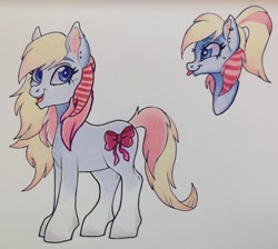 Size: 1024x919 | Tagged: safe, artist:art_alanis, oc, oc only, pony, solo, traditional art