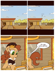 Size: 1458x1863 | Tagged: safe, artist:subjectnumber2394, oc, oc:copper wings, pegasus, pony, ask copper wings, ..., ask, boat, clothes, comic, goggles, jacket, ship, wingless