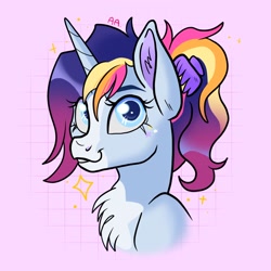 Size: 2048x2048 | Tagged: safe, artist:art_alanis, oc, oc only, pony, bust, high res, simple background, solo