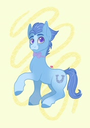 Size: 1448x2048 | Tagged: safe, artist:art_alanis, baby lucky, earth pony, pony, g1, solo