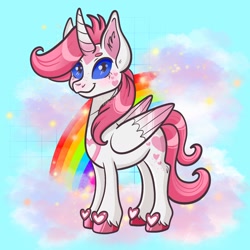 Size: 2048x2048 | Tagged: safe, artist:art_alanis, alicorn, pony, high res, neopets, solo