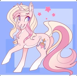 Size: 1080x1071 | Tagged: safe, artist:art_alanis, oc, oc:jinty, pony, unicorn, solo