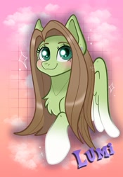 Size: 1431x2048 | Tagged: safe, artist:art_alanis, oc, oc only, pegasus, pony, gradient background, solo