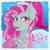 Size: 2048x2048 | Tagged: safe, artist:art_alanis, minty, earth pony, pony, g3, christmas, happy holidays, hat, high res, holiday, santa hat, solo