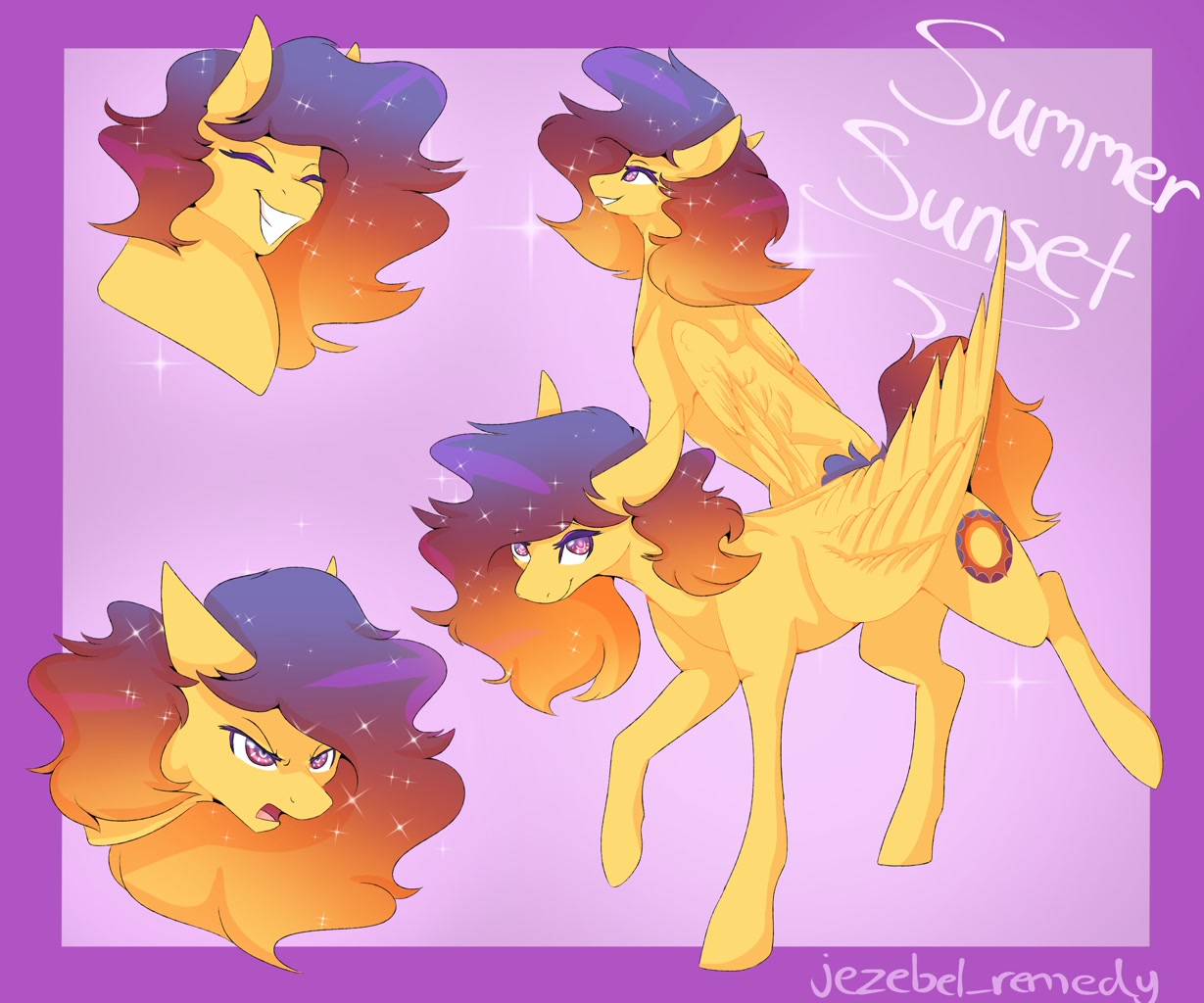 3093919 Safe Artist Jezebel Remedy Oc Oc Only Pegasus Pony