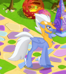 Size: 378x425 | Tagged: safe, gameloft, screencap, sky beak, hippogriff, g4, my little pony: magic princess