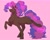 Size: 2786x2240 | Tagged: safe, artist:jezebel-remedy, oc, oc only, pony, unicorn, high res, pink background, simple background, solo