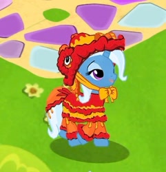 Size: 300x311 | Tagged: safe, gameloft, screencap, trixie, pony, unicorn, g4, my little pony: magic princess