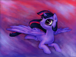 Size: 800x600 | Tagged: safe, artist:mirululu, twilight sparkle, alicorn, pony, g4, female, mare, solo, twilight sparkle (alicorn)