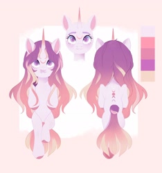 Size: 1916x2048 | Tagged: safe, artist:irusumau, oc, oc only, pony, unicorn, reference sheet, solo