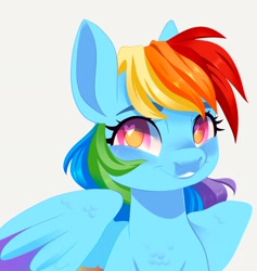 Size: 1942x2048 | Tagged: safe, artist:irusumau, rainbow dash, pegasus, pony, g4, simple background, solo, white background