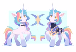 Size: 2048x1402 | Tagged: safe, artist:irusumau, oc, oc only, pony, unicorn, clothes, reference sheet, solo