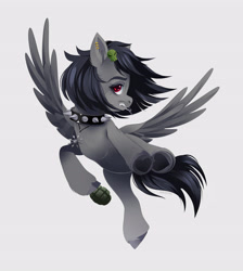 Size: 3425x3823 | Tagged: safe, artist:irusumau, oc, oc only, pegasus, pony, high res, simple background, solo