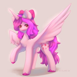 Size: 1600x1600 | Tagged: safe, artist:cofiiclouds, oc, oc only, alicorn, pony, simple background, solo