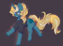 Size: 2500x1833 | Tagged: safe, artist:cofiiclouds, oc, oc only, pony, unicorn, simple background, solo