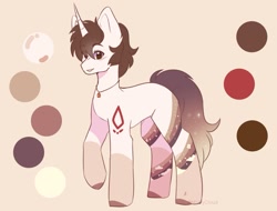 Size: 1413x1073 | Tagged: safe, artist:cofiiclouds, oc, oc only, pony, unicorn, simple background, solo