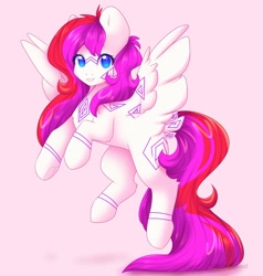 Size: 1800x1888 | Tagged: safe, artist:cofiiclouds, oc, oc only, pegasus, pony, simple background, solo