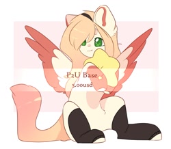 Size: 1131x988 | Tagged: safe, artist:cofiiclouds, oc, oc only, pegasus, pony, adoptable, clothes, socks, solo