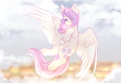 Size: 1600x1100 | Tagged: safe, artist:cofiiclouds, oc, oc only, pony, flying, solo