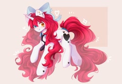 Size: 1600x1100 | Tagged: safe, artist:cofiiclouds, oc, oc only, pony, unicorn, bow, hair bow, solo