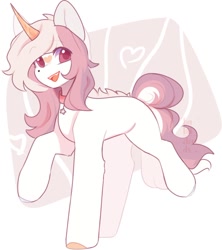 Size: 814x915 | Tagged: safe, artist:cofiiclouds, oc, oc only, pony, unicorn, fusion, solo