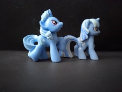 Size: 4160x3120 | Tagged: safe, photographer:hollyn, trixie, pony, unicorn, g4, blind bag, comparison, photo, toy
