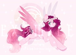 Size: 2518x1827 | Tagged: safe, artist:cofiiclouds, oc, oc only, pegasus, pony, simple background, solo, watermark