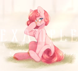 Size: 2098x1907 | Tagged: safe, artist:cofiiclouds, oc, oc only, earth pony, pony, solo, watermark