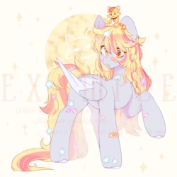 Size: 1700x1700 | Tagged: safe, artist:cofiiclouds, oc, oc only, pegasus, pony, solo, watermark