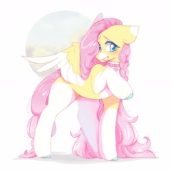 Size: 1800x1800 | Tagged: safe, artist:cofiiclouds, oc, oc only, pony, simple background, solo, watermark, white background