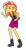 Size: 1900x3695 | Tagged: safe, artist:gmaplay, sunset shimmer, human, equestria girls, g4, my little pony equestria girls: better together, overpowered (equestria girls), boots, clothes, hand on hip, high res, pants, shoes, simple background, skirt, solo, transparent background, vest