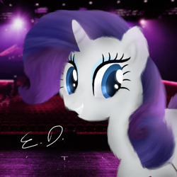 Size: 1080x1080 | Tagged: safe, artist:everydaydashie, rarity, pony, unicorn, g4, female, solo