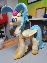 Size: 960x1280 | Tagged: safe, artist:melodisde, princess skystar, classical hippogriff, hippogriff, g4, my little pony: the movie, beak, female, irl, photo, plushie, solo, standing