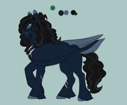 Size: 1280x1057 | Tagged: safe, artist:animalstamp, oc, pegasus, pony, four wings, multiple wings, solo, wings