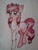 Size: 720x960 | Tagged: safe, artist:dexterisse, oc, oc only, earth pony, pony, earth pony oc, female, mare, simple background, solo, traditional art, white background