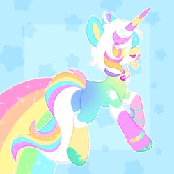 Size: 2000x2000 | Tagged: safe, artist:dreamyveon_, oc, pony, unicorn, high res, solo