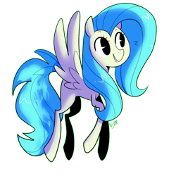 Size: 1024x1024 | Tagged: safe, artist:chandelurres, oc, pegasus, pony, female, mare, simple background, solo, spread wings, transparent background, wings