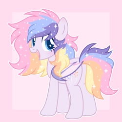 Size: 1500x1500 | Tagged: safe, artist:dreamyveon_, oc, bat pony, pony, solo