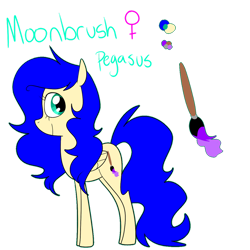 Size: 1024x1024 | Tagged: safe, artist:chandelurres, oc, oc:moonbrush, pegasus, pony, female, mare, reference sheet, simple background, solo, transparent background