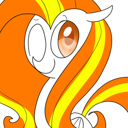 Size: 1024x1024 | Tagged: safe, artist:chandelurres, oc, pegasus, pony, female, mare, one eye closed, simple background, solo, transparent background