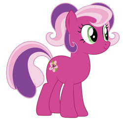 Size: 1200x1200 | Tagged: safe, artist:prixy05, cheerilee (g3), earth pony, pony, g3, g4, g3 to g4, generation leap, redesign, simple background, solo, transparent background, vector