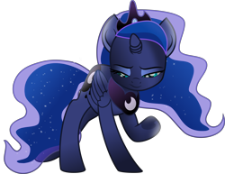Size: 8074x6223 | Tagged: safe, artist:php178, derpibooru exclusive, part of a set, princess luna, alicorn, pony, derpibooru, series:apri(luna) fools!, g4, my little pony: the movie, .svg available, absurd resolution, aftermath, april fools, april fools 2023, blue eyes, blue mane, blue tail, colored pupils, contemplating, crown, cute, cyan eyes, description is relevant, ethereal mane, ethereal tail, female, finale, flowing mane, flowing tail, forehead, head down, high angle, highlights, hoof heart, horn, inkscape, jewelry, lidded eyes, long horn, long mane, long tail, looking down, mare, meta, missing accessory, moon, movie accurate, overhead view, part of a series, peytral, question and answer, raised hoof, regalia, sad, sadorable, simple background, solo, standing, svg, tail, teal eyes, tired, tired eyes, transparent background, transparent mane, transparent tail, underhoof, vector