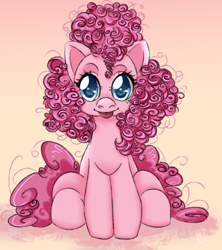 Size: 1600x1800 | Tagged: safe, artist:aalwa, pinkie pie, earth pony, pony, g4, looking at you, tongue out