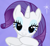 Size: 1025x937 | Tagged: safe, screencap, rarity, pony, unicorn, friendship is magic, g4, my little pony: friendship is magic, season 1, beautiful, blue eyes, cropped, cute, female, gray fur, hands together, lidded eyes, looking at you, mare, purple mane, raribetes, smiling, solo, stars