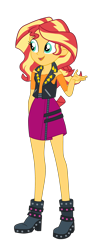 Size: 1900x4661 | Tagged: safe, artist:gmaplay, sunset shimmer, human, equestria girls, g4, my little pony equestria girls: better together, adorkable, cute, dork, female, shimmerbetes, simple background, solo, transparent background