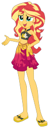 Size: 1900x4919 | Tagged: safe, artist:gmaplay, sunset shimmer, human, equestria girls, g4, my little pony equestria girls: better together, x marks the spot, <:), armpits, beach shorts swimsuit, belly button, bikini, bikini top, clothes, cute, female, geode of empathy, hand on hip, jewelry, magical geodes, midriff, necklace, open mouth, open smile, sandals, sarong, simple background, skirt, smiling, solo, sunset shimmer's beach shorts swimsuit, swimsuit, transparent background, wrist cuff