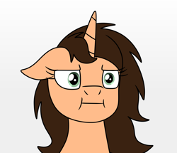 Size: 1362x1173 | Tagged: safe, artist:small-brooke1998, oc, oc:small brooke, pony, unicorn, :i, i mean i see